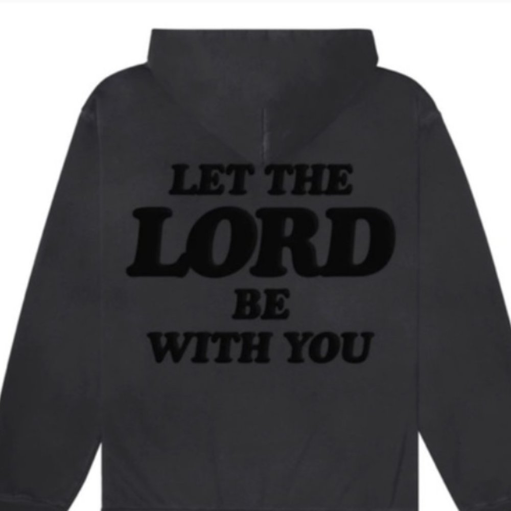Talentless- Let The Lord Be With You Gray/Black Sweatshirt